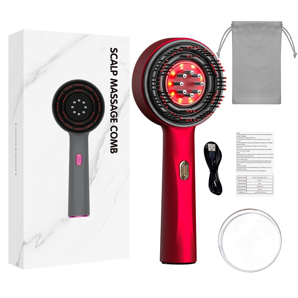 VELYA SCALP™_ Brosse Massante 3-en-1