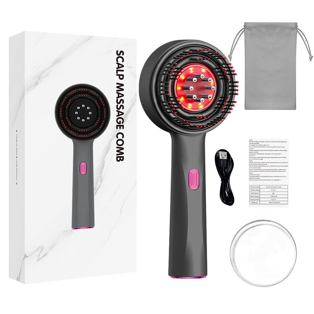 VELYA SCALP™_ Brosse Massante 3-en-1